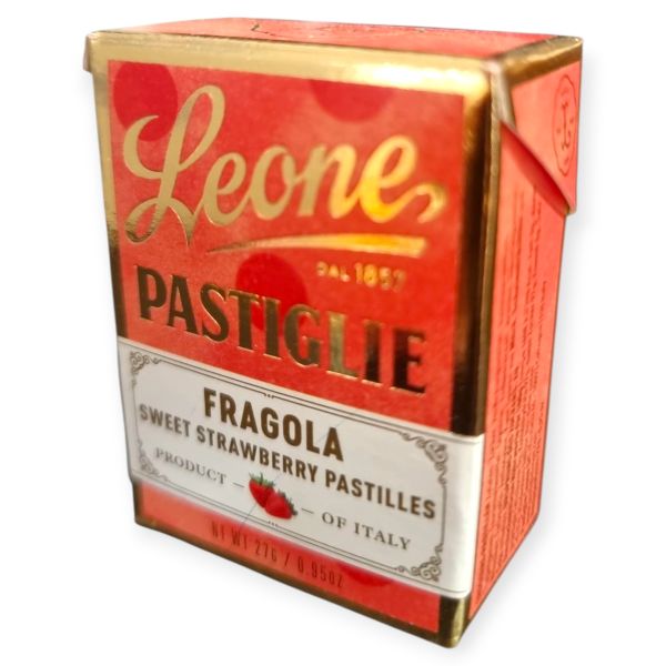 Leone Pastillen Erdbeere 27g